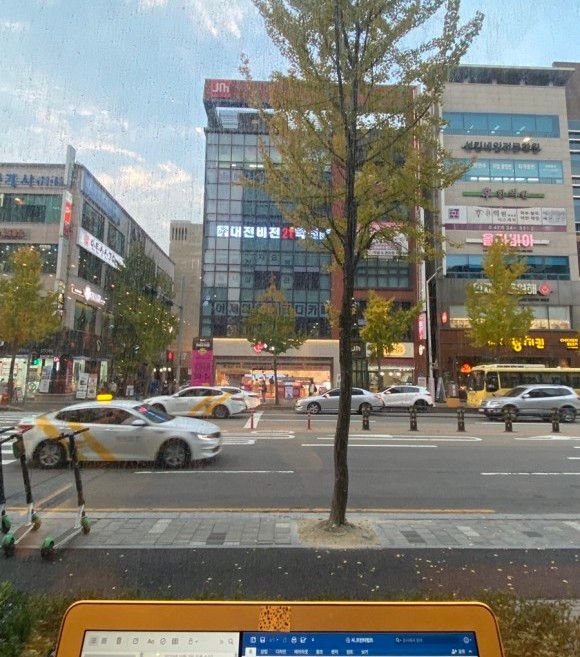 스타벅스에서 노트북